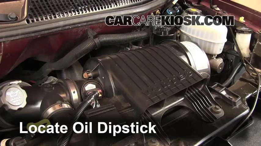 2005 Chevrolet Express 1500 5.3L V8 Standard Passenger Van Oil Check Oil Level